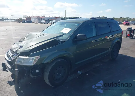 2017 Dodge Journey Se from USA, damaged, VIN 3C4PDCAB1HT700743